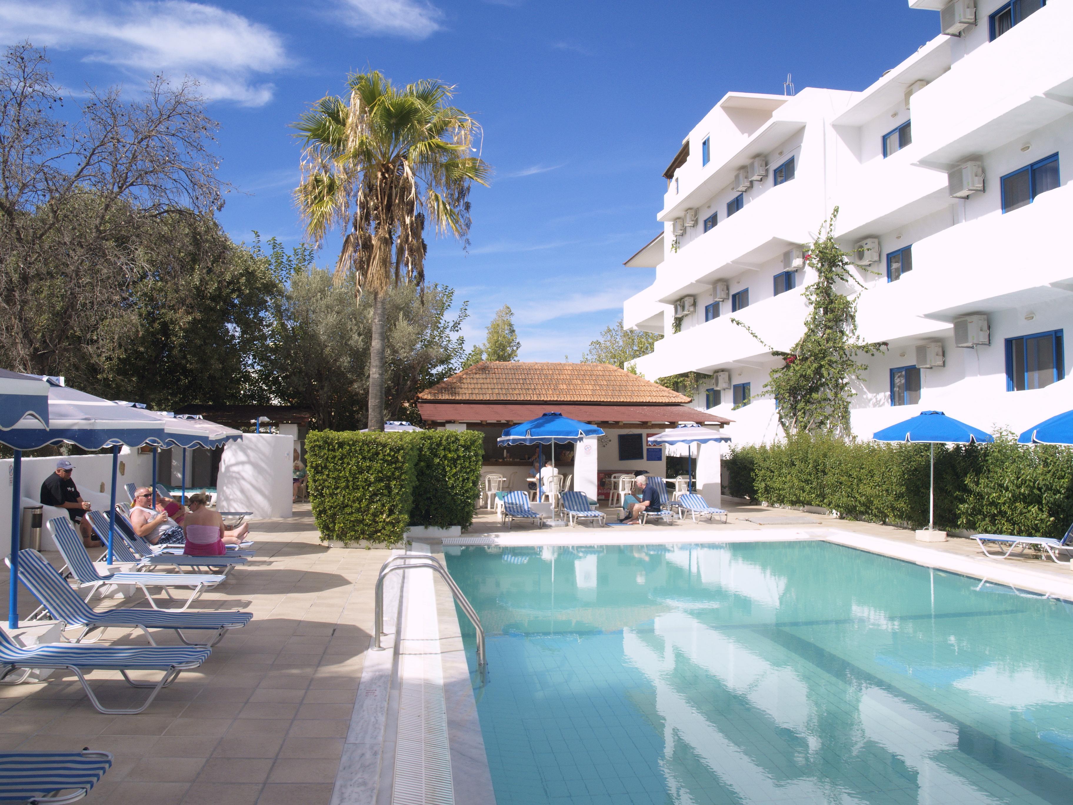 Hotel Nathalie Иксиа Экстерьер фото