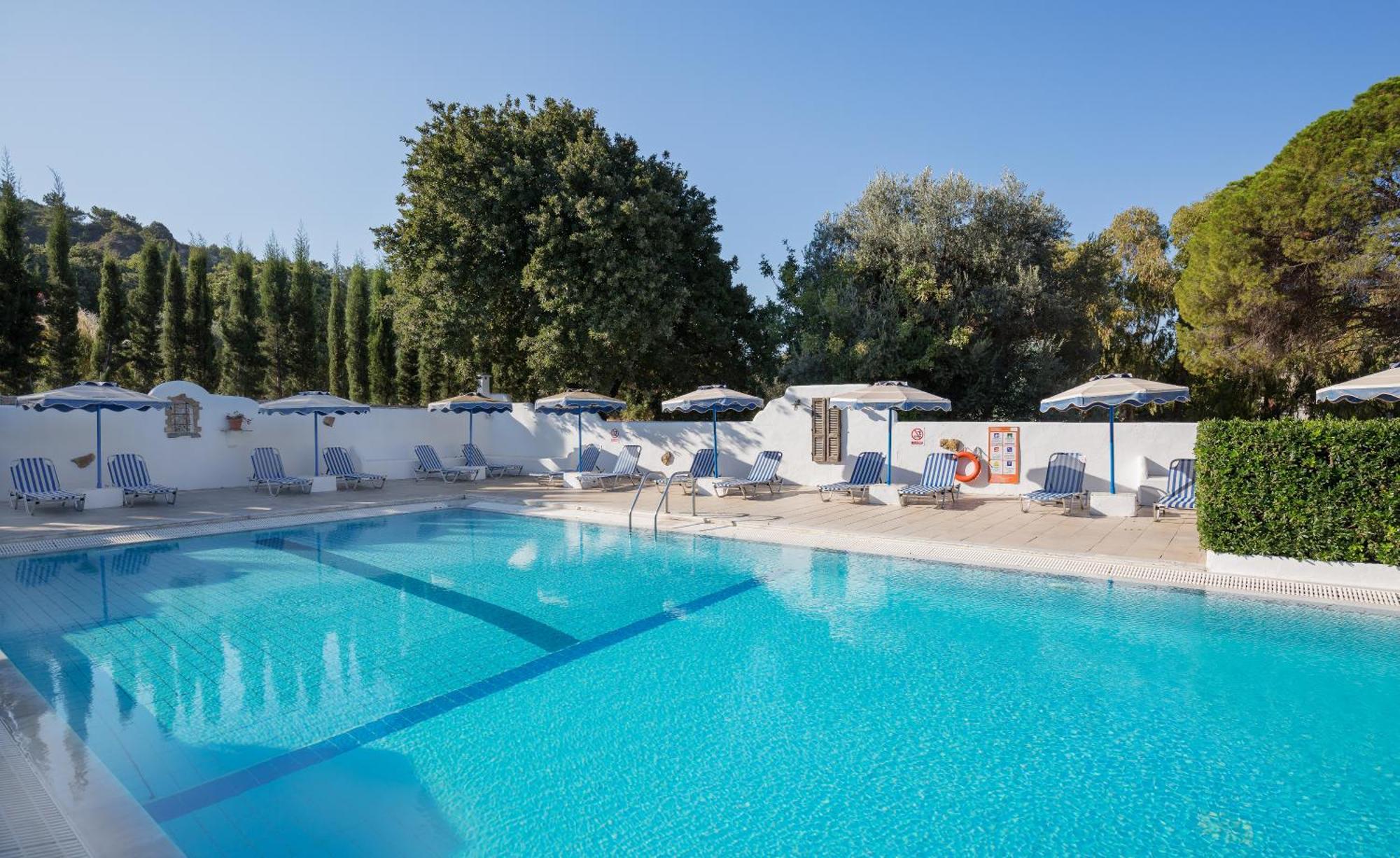 Hotel Nathalie Иксиа Экстерьер фото