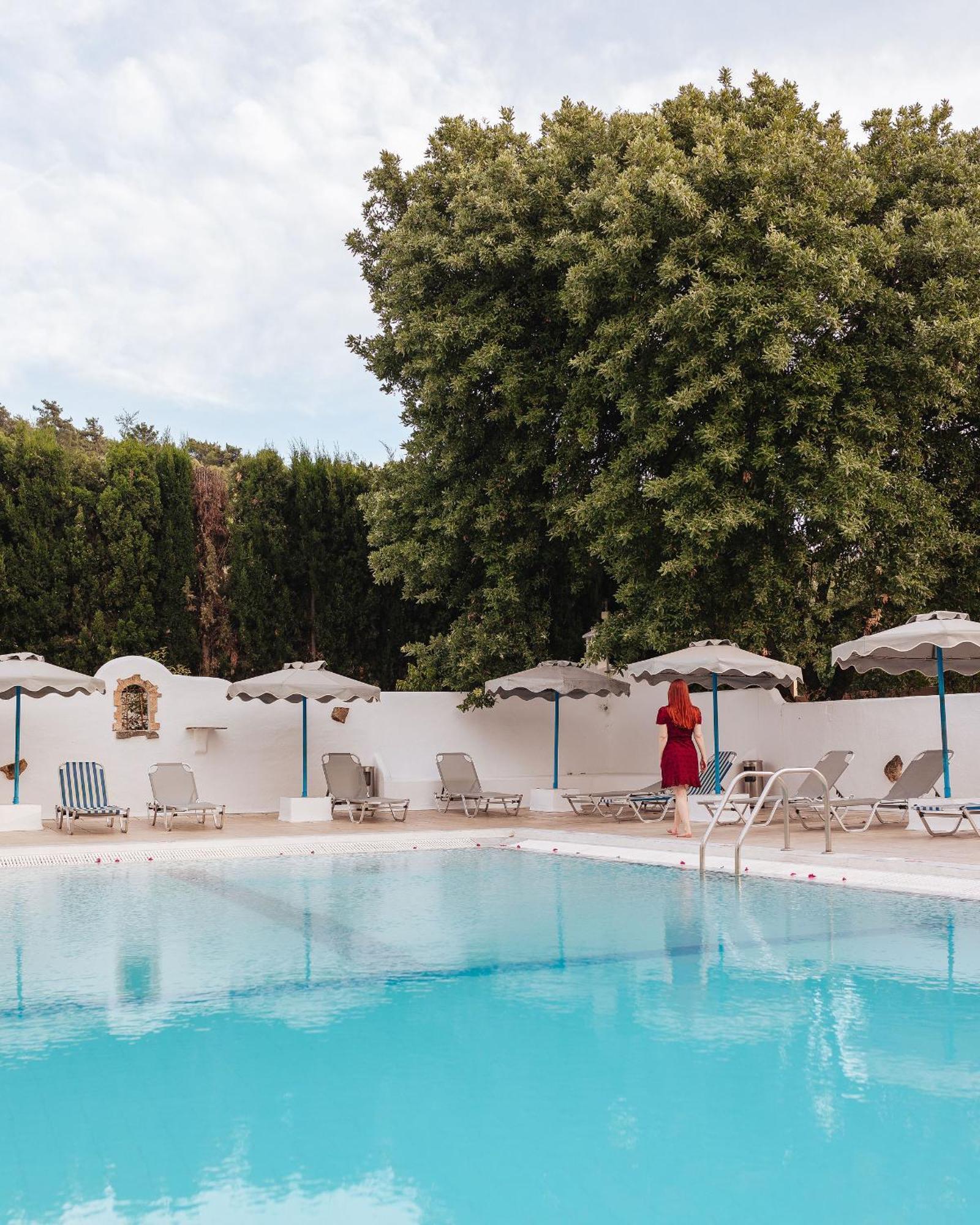 Hotel Nathalie Иксиа Экстерьер фото